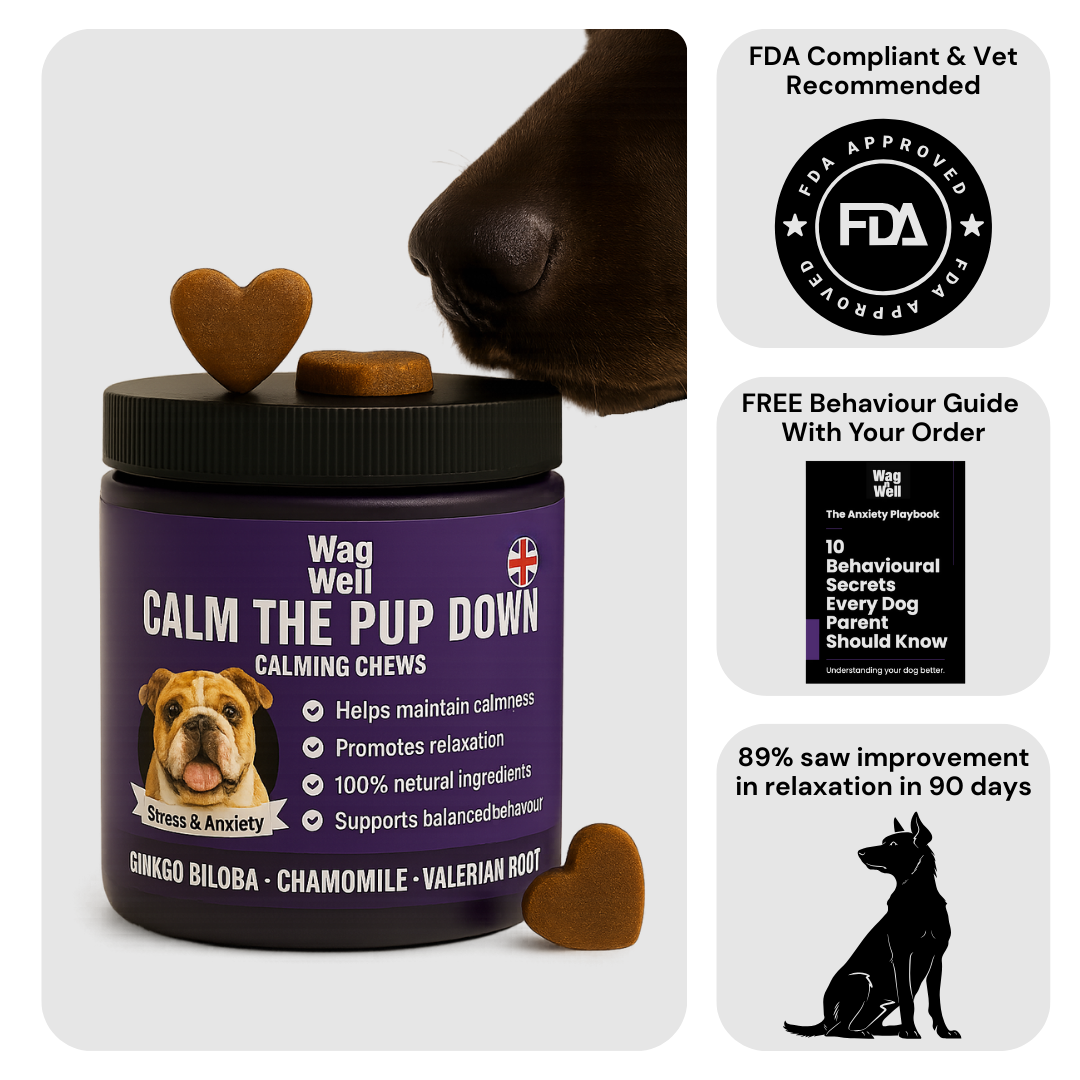 Calm The Pup Down™ - 100 Calming Chew Treats