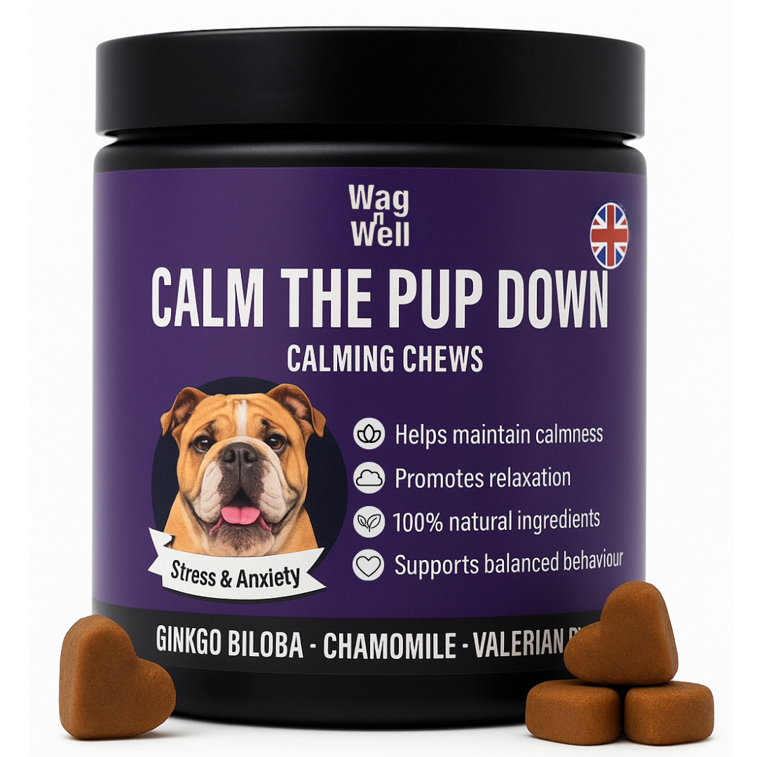 Calm The Pup Down™ - 100 Natural Calming Chew Treats